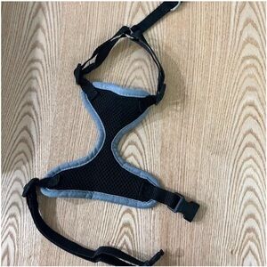 Black and Gray Pet Harness